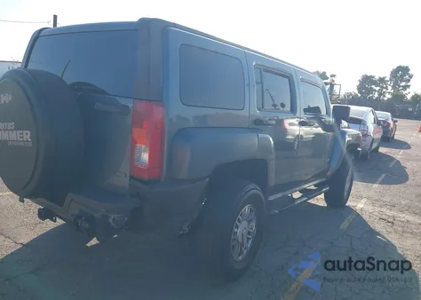 2007 Hummer H3 Suv z USA, uszkodzony, nr VIN 5GTDN13E778125727